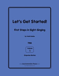 Let's Get Started! Digital File Reproducible PDF cover Thumbnail